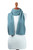 Knitted Unisex Scarf in Celadon 100% Alpaca from Peru 'Celadon Braid' Knitted Unisex Scarf in Celadon 100% Alpaca from Peru 'Celadon Braid'