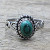 Artisan Designed Sterling Silver and Malachite Cocktail Ring 'Hypnotic Forest' Artisan Designed Sterling Silver and Malachite Cocktail Ring 'Hypnotic Forest'