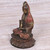 Bronze Sculpture of Buddha Kuan from Indonesia 'Sitting Kuan' Bronze Sculpture of Buddha Kuan from Indonesia 'Sitting Kuan'