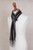 Alpaca Blend Men's Scarf in Pearl Grey and Black from Peru 'Dark Style' Alpaca Blend Men's Scarf in Pearl Grey and Black from Peru 'Dark Style'