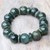 Green Jade Beaded Stretch Bracelet from Thailand 'Simply Green' Green Jade Beaded Stretch Bracelet from Thailand 'Simply Green'