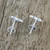 Handcrafted Sterling Silver Bird Stud Earrings from Thailand 'Little Birds' Handcrafted Sterling Silver Bird Stud Earrings from Thailand 'Little Birds'