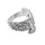 Men's Sterling Silver Eagle Ring from Mexico 'Bird in Flight'