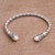 White Cultured Pearl Cuff Bracelet from Bali 'Jepun Seeds in White' White Cultured Pearl Cuff Bracelet from Bali 'Jepun Seeds in White'