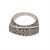 Sterling Silver Scrollwork Motif Cocktail Ring 'Ancient Signet'
