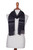 Fair Trade Woven Dark Gray Alpaca Blend Scarf for Men 'Andes in Storm Clouds' Fair Trade Woven Dark Gray Alpaca Blend Scarf for Men 'Andes in Storm Clouds'