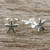 Sterling Silver Starfish Stud Earrings from Thailand 'Starfish Charm' Sterling Silver Starfish Stud Earrings from Thailand 'Starfish Charm'