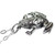Men's Handmade Sterling Silver Good Luck Necklace 'Lucky Frog' Men's Handmade Sterling Silver Good Luck Necklace 'Lucky Frog'