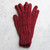 100% alpaca gloves 'Lush Rose' 100% alpaca gloves 'Lush Rose'