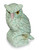 Handcrafted Turquoise Owl Gemstone Sculpture 'Mystic Owl' Handcrafted Turquoise Owl Gemstone Sculpture 'Mystic Owl'