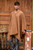 Artisan Crafted V-neck Alpaca Blend Poncho for Men 'Inca Explorer in Camel Brown' Artisan Crafted V-neck Alpaca Blend Poncho for Men 'Inca Explorer in Camel Brown'