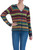 Colorful Alpaca Cardigan with Coconut Shell Buttons 'Ayacucho Breeze' Colorful Alpaca Cardigan with Coconut Shell Buttons 'Ayacucho Breeze'