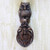 Copper Plated Brass Owl Door Knocker with Antique Look 'Owl Arrival' Copper Plated Brass Owl Door Knocker with Antique Look 'Owl Arrival'
