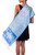 Batik Silk Scarf from Indonesia 'Sky Blue Blossom' Batik Silk Scarf from Indonesia 'Sky Blue Blossom'