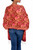Artisan Crafted Geometric Silk Patterned Shawl 'Jakarta Lady' Artisan Crafted Geometric Silk Patterned Shawl 'Jakarta Lady'