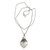 Sterling Silver and Peridot  Locket Necklace 'Precious Bali' Sterling Silver and Peridot  Locket Necklace 'Precious Bali'