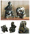Handcrafted Dark Green Celadon Ceramic Elephants (Pair) 'Happy Dark Green Elephants' Handcrafted Dark Green Celadon Ceramic Elephants (Pair) 'Happy Dark Green Elephants'