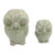 Celadon Ceramic Figurines from Thailand (pair) 'Little Light Green Owls'