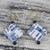 Text-Themed Recycled Paper Dangle Earrings from Ghana 'Avid Reader' Text-Themed Recycled Paper Dangle Earrings from Ghana 'Avid Reader'