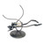 Handcrafted Eco Friendly Recycled Metal Sculpture 'Rustic Scuba Diver'