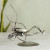Handcrafted Eco Friendly Recycled Metal Sculpture 'Rustic Scuba Diver'