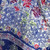 Blue Batik Silk Shawl 'Sapphire Mums' Blue Batik Silk Shawl 'Sapphire Mums'