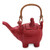 Hand Made Indonesian Ceramic Teapot 'Buddha and the Ruby Elephant' Hand Made Indonesian Ceramic Teapot 'Buddha and the Ruby Elephant'