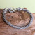 Men's Handcrafted Sterling Silver Torsade Bracelet 'Naga Twist' Men's Handcrafted Sterling Silver Torsade Bracelet 'Naga Twist'