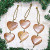 Fair Trade Hand-carved Wood Ornaments (set of 3) 'Cheerful Hearts' Fair Trade Hand-carved Wood Ornaments (set of 3) 'Cheerful Hearts'