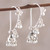 Sterling Silver Jhumki Chandelier Earrings from India 'Jhumki Music' Sterling Silver Jhumki Chandelier Earrings from India 'Jhumki Music'
