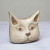 Animal Theme Burnished Clay Incense Holder from Mexico 'Owl Cat' Animal Theme Burnished Clay Incense Holder from Mexico 'Owl Cat'