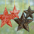 Artisan Crafted Wooden Star Christmas Ornaments (Set of 4) 'Midnight Carols' Artisan Crafted Wooden Star Christmas Ornaments (Set of 4) 'Midnight Carols'