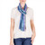 Guatemalan Rayon Chenille Scarf Hand Woven in Shades of Blue 'Blue Nights' Guatemalan Rayon Chenille Scarf Hand Woven in Shades of Blue 'Blue Nights'