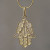 Gold Vermeil Filigree Artisan Crafted Hamsa Symbol Necklace 'Hamsa Symbol' Gold Vermeil Filigree Artisan Crafted Hamsa Symbol Necklace 'Hamsa Symbol'