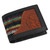 Men's Black Leather Cowboy Theme Wallet with Wool 'Blue Night Rider' Men's Black Leather Cowboy Theme Wallet with Wool 'Blue Night Rider'