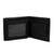 Men's Black Leather Cowboy Theme Wallet with Wool 'Blue Night Rider' Men's Black Leather Cowboy Theme Wallet with Wool 'Blue Night Rider'