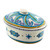 Ceramic Handcrafted Oven-Safe Oval Casserole Dish and Lid 'Quehueche'