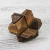 Handcrafted Wood Star-Shaped Puzzle from Thailand 'Star Challenge' Handcrafted Wood Star-Shaped Puzzle from Thailand 'Star Challenge'