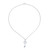 Sterling Silver Key Pendant Necklace from Thailand 'Heart Key' Sterling Silver Key Pendant Necklace from Thailand 'Heart Key'