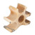 Modern Onyx Wine Bottle Holder in Almond Beige 'Almond Beige' Modern Onyx Wine Bottle Holder in Almond Beige 'Almond Beige'