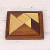 Handcrafted Geometric Wood Puzzle from India 'Geometric Muse'