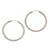 Woven Silver Endless Hoop Earrings (1.7 Inch) 'Celuk Circles' Woven Silver Endless Hoop Earrings (1.7 Inch) 'Celuk Circles'