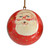 Five Handcrafted Santa Claus Papier Mache Ornaments 'Laughing Santa Claus' Five Handcrafted Santa Claus Papier Mache Ornaments 'Laughing Santa Claus'