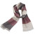 100% Alpaca Wool Dark Red Off White and Black Striped Scarf 'Favorite Cabernet' 100% Alpaca Wool Dark Red Off White and Black Striped Scarf 'Favorite Cabernet'