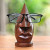 Wood Eyeglasses Stand in Light Brown from Bali 'Prominent Nose in Light Brown' Wood Eyeglasses Stand in Light Brown from Bali 'Prominent Nose in Light Brown'
