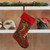 Florak Batik Cotton Stocking in Chili from Bali 'Batik Holiday' Florak Batik Cotton Stocking in Chili from Bali 'Batik Holiday'