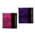 Pink and Purple Kupu-Kupu Leaf Journals from Bali (Pair) 'Pink and Purple Kupu-Kupu'