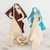 Natural Fiber Nativity Scene from Costa Rica (Set of 6) 'Peace and Unity' Natural Fiber Nativity Scene from Costa Rica (Set of 6) 'Peace and Unity'