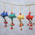 Colorful Cotton Fish Ornaments from Thailand (Set of 4) 'Cheerful Fish' Colorful Cotton Fish Ornaments from Thailand (Set of 4) 'Cheerful Fish'