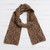 Alpaca Blend Espresso and Tan Scarf from Peru 'Brown Paracas Shadows' Alpaca Blend Espresso and Tan Scarf from Peru 'Brown Paracas Shadows'